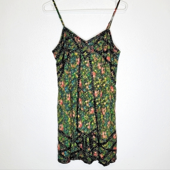 Free People Dresses & Skirts - Free People Intimately Floral Sequin Dress Women's Size Extra Small